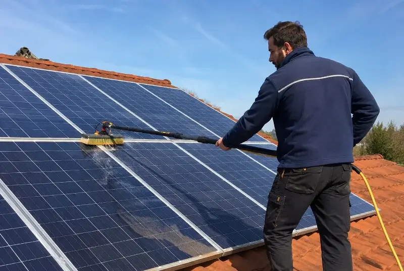 Nettoyage et entretien de panneaux solaires à Saint-Pierre-d'Oléron