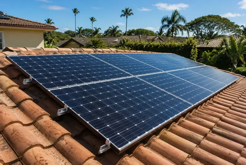 Installation de panneaux solaires à Saint-Pierre-d'Oléron